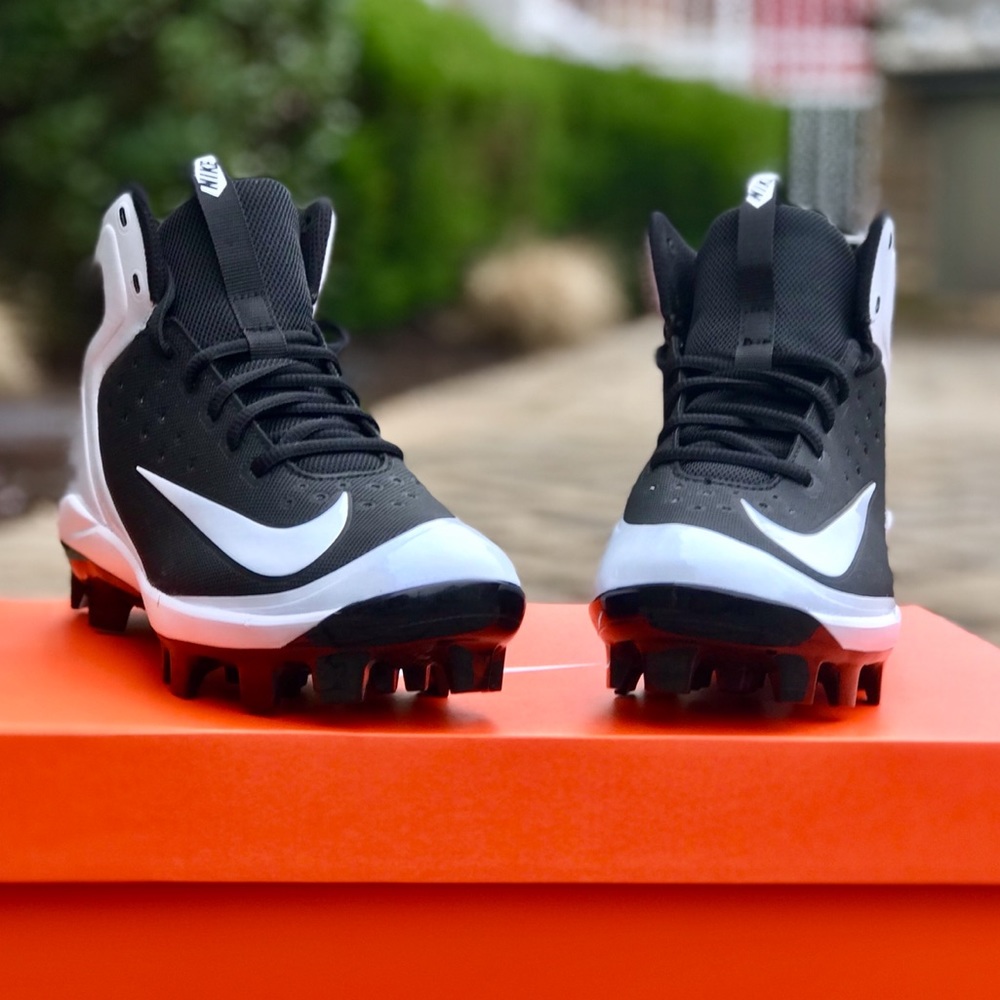 LAST 1 NWT Nike Huarache Pro Mid Baseball Cleats - Picture 3 of 9